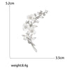 Enamel Plum Blossom Pin for Women Unisex Pearl Branch Brooch Office Party Friend Gifts Jewelry Accessories - Image 12