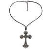 Large Detailed Rhinestone Cross Choker Spiral Hippie Necklace Goth Punk Women Statement Crucifix Charm Jewelry Gift - Image 7