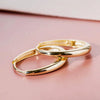 Versatile Gold Color Hoop Earrings Female Daily Party Jewelry Matel Style Simple Design Accessories for Women - Image 2