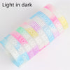 10Pcs/Lot Multicolor Luminous Heart Silicone Bracelets For Men Women Flower Sport Mix Style Rubber Wristband Bangle Jewelry Gift - Image 31