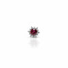 Dark Goth Style Demon Wings Tassel Chain Cross-shaped Hoop Earrings Red Zircon Snowflake Stud Earrings Men Women's Punk Jewelry - Image 3