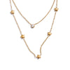 Stainless Steel Double Layer Star Zircon Chain Necklace Summer Collarbone Chain Jewellery Jewelry - Image 8