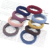 20PCS High Elasticity Hair Rope High Elasticity Jacquard Pattern Hair Ring Women's Headband Hair Accessories - Image 12