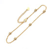 Stainless Steel Anklet Gold Color Round Link Chains On Foot Barefoot Sandals Anklet Bracelet Women Summer Jewelry,1PC - Image 18