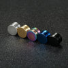 1 Pair 6-12mm Black Stainless Steel Magnetic Fake Gauges Earring Studs for Men Women Non Pierced Earrings - Image 6