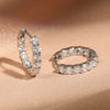 Cubic Zirconia Huggie Cartilage Hoop Earring Set 6 Pieces - Image 12