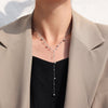 Stainless Steel Chain Necklace with Long Tassel Details - Image 64