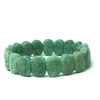 Multi-Faceted 10 x 14 mm Beaded Bracelet in Mixed Stone Colors - Image 39