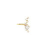 A Girl 1Pcs Stars Five-Pointed Star Zircon Earring Flowers Inlaid No Ear Hole Ear Clip on Earring for Girl Women Gift - Image 7