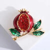 Multi-Style Floral Brooches, Enamel Rhinestone Flower Lapel Pins for Women - Image 25