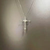 Gothic Punk Cross Pendant Necklace For Women Men Vintage Unisex Silver Hip-Hop Chain Accessories - Image 2
