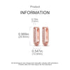 Silver Heart Hoop Earrings Inlaid Zircon CZ Infinity Love Golden Earrings For Women Wedding Gift Jewelry - Image 5