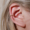 Half-Circle Clip-On Ear Cuff with Gold-Tone or Silver-Tone Finish - Image 18