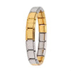 Women's Jewelry 9mm Width Itanlian Elastic Charm Bracelet Stainless Steel Bangle ST - Image 11