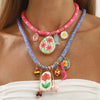 Bohemian Multi-element Pendant Colorful Jewelry Gifts Collarbone Chain Cute Flower Rope Necklaces Beach - Image 2