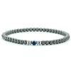 Classic Beaded Bracelet Men Apparel Accessories Evil Eyes 4mm Howlite Tiger Eyes Stone Wrap Braslet - Image 9