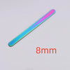 Polished Strip Cuff Bracelet with 1.8 mm Thickness Options - Image 7