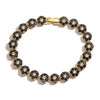 Hecheng, Flowers Colourful Zircon Necklace Bracelet, Jewelry Brass Gold Plated Romantic Gift For Women - Image 15