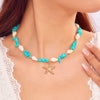 Bohemian Starfish Pearl Choker Necklace for Women Girl Creative Crystal Handmade Beaded Necklaces Beach Jewelry Gift - Image 28