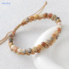 4mm Stone Bracelet Double Layer Woven Agate Imperial Stones Adjustable Bracelets Couple Jewelry Gift - Image 21