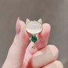 Cute Pearl Bow Brooch Small Sweater Pearl Decoration Brooches Pin For Wedding Woman - Image 26