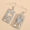 Jewelry Design Sense Moon Stars Sun Earrings Tarot Women's Alloy Jewelry - Image 5
