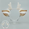 Cute Plush Antler Headband Cosplay Deer Ear Head Hoop Lolita Hair Bands Holiday Party Christmas Women Hair Accessories - Image 16