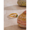 Size 678 Chic Cubic Zirconia Thin Ring Gift 316 Stainless Steel Korean Finger Jewelry Women Pvd Plated - Image 3