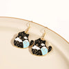Cute Animal Drop Dangle Earrings For Women Girls Cat Rabbit Koi Dragon Colorful Enamel Golor Color Earrings - Image 14