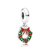 Christmas Silver Charms Santa Claus Reindeer Christmas Tree Snowman Elk Bead Fit Bracelet Necklace Jewelry - Image 19