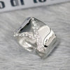 Punk Exaggerated Metal Flaw Bangles For Women Irregular Crystal Cuff Bracelet Manchette Statement Jewelry Accessories Men - Image 6