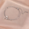 Hummingbird Flower Charm Bracelets Women's Stainless Steel Gold Color Double Layer Beads Chain Bracelet Bohemian Jewelry - Image 3