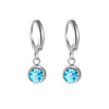 12 Month Birthstone Earrings Stainless Steel Gold Color Crystal Drop Earring for Women Jewelry Birthday Gifts - Image 9