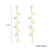 316L Stainless Steel Pearl Tassel Drop Earrings For Women Girls Long Pendant Ear Jewelry Birthday Gifts - Image 2