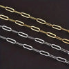 Silver Paperclip Necklace, Women's Paperclip Clavicle Necklace Birthday Party Jewelry - Image 2