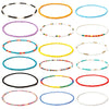 Multicolor Beaded Choker Necklace with Geometric Pattern Options - Image 1