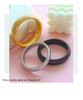 304L Stainless Steel Elastic Bracelet Women Gold Plated Charm Punk Wide Chunky Metal Spiral Bangle - Image 22