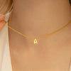 Tiny Gold Color Bubble Balloon Initial Letters Charms Chocker Necklaces for Women Single Alphabet Chains Personalized Jewelry - Image 34