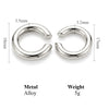 Minimalist Gold Color Round Earrings for Women Earcuff Women No Pierced C Shape Geometric Earclip Ear Bone Clip Punk Jewelry - Image 11