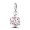 Charms Beads Silver Tree of Life Peach Heart Sweet Love Charms Fit Pendants Bracelets Necklaces Women Jewelry Gift - Image 28