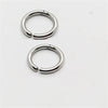 2pcs 316L Stainless Steel Fake Huggie Hoop Earrings,Clip On Ear Faux Cartilage Earrings Non Piercing Jewelry Earrings - Image 6