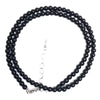 4mm Stone Malachite Quartz Opal Volcanic Lava Round Bead Necklaces Women Men Choker Classic Jewelry Gift 16in - Image 13