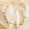 316L Stainless Steel Geometric Pendant Necklace with Colorful Crystal Accents - Image 26