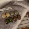 Semi-Circle Acrylic Resin Stud Earrings For Women Vintage Earring Jewelry Accessories Party Gifts - Image 2