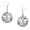 Creative, Festival Party Gift Jewelry Stylish Retro Disco Ball Pendant Earrings - Image 10