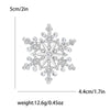 Rhinestone Snowflake Brooch Pin for Christmas and Holiday Outfits - Image 11
