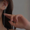Rhinestone Tassel Ear Cuff Clip No Piercing - Image 14