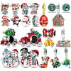 Silver Charms Beads Reindeer Bell Gift Christmas Series Dangle Fit Bracelet Women Jewelry Gift - Image 1