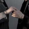 2Pcs/set Magnet Couple Bracelets Heart Attraction Bracelet Stainless Steel Charm Simple Cuban Chains Key Lock Jewelry Gifts - Image 28