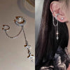 1Pc Minilist No Piercing Ear Cuff Earrings for Woman Fake Piercing Tassel Star Ear Clips Earrings for Women Jewelry - Image 1